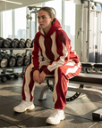 Damen Zweiteiler-Trainingsanzug mit Kapuze – Lässiger langärmliger Hoodie und passende Hose