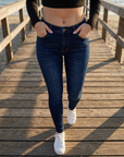 Women's High Waist Stretch Slim Pencil Pants