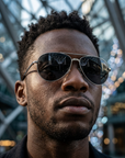 Men's Pure Titanium Sunglasses – Foldable Sports Shades