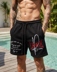 Men's Terry Cloth Casual Shorts – Relaxed Fit