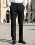 Herren Anzughose – Gerade geschnittene Business-Hose mit bequemem Sitz, knitterarmem Stoff und klassischem Bürostil