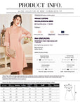 Women's Polyester Three-Quarter Sleeve Dress - Elegant Commute Zipper Dress