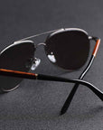Men's Heart-Shaped Natural Crystal Sunglasses – UV390 Protection