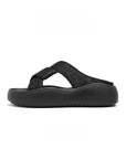 Women's Thick Sole Platform Sandals – Soft One-Strap Beach & Commuter Slippers, EU 34–41, 2 Colors