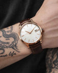 Men's Automatic Skeleton Watch – Stainless Steel, 50M Waterproof Cocktail Series