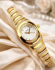 Women's Diamond-Accent Bracelet Watch – Stainless Steel Quartz Watch 30M Waterproof