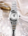 Women's Diamond-Accent Bracelet Watch – Stainless Steel Quartz Watch 30M Waterproof