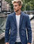 Men's Premium Denim Jacket – 100% Mid-Weight Cotton, Regular Fit, 3 Colors