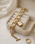 Damen Quarzuhr – Elegante 24-Stunden-Anzeige Armbanduhr mit Schmetterlingsschließe & Leder-/Metalloptionen