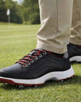 Men's Fashion Golf Shoes – Anti-Slip Breathable Synthetic Leather Low-Top Sneakers, EU 39–48, 4 Colors