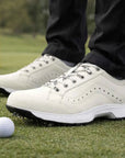 Men's Fashion Golf Shoes – Anti-Slip Breathable Synthetic Leather Low-Top Sneakers, EU 39–48, 4 Colors