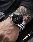 Herren Automatische Mechanische Uhr – MIYOTA Japan Uhrwerk, 43mm Zifferblatt, 14mm, Edelstahl, 30M Wasserdicht, Wochentagsanzeige