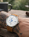 Herren Automatische Mechanische Uhr – MIYOTA Japan Uhrwerk, 43mm Zifferblatt, 14mm, Edelstahl, 30M Wasserdicht, Wochentagsanzeige