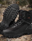 Herren High-Top Wanderstiefel – wasserdichtes Gore-Tex Futter, rutschfeste EVA-Sohle, Schnürsenkel Trekkingstiefel, EU 39–47