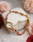 Women's Mini Square Retro Watch — Swiss Quartz, 50M Water Resistant