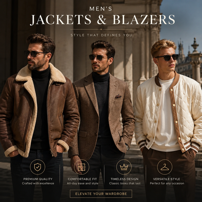 vestes pour hommes