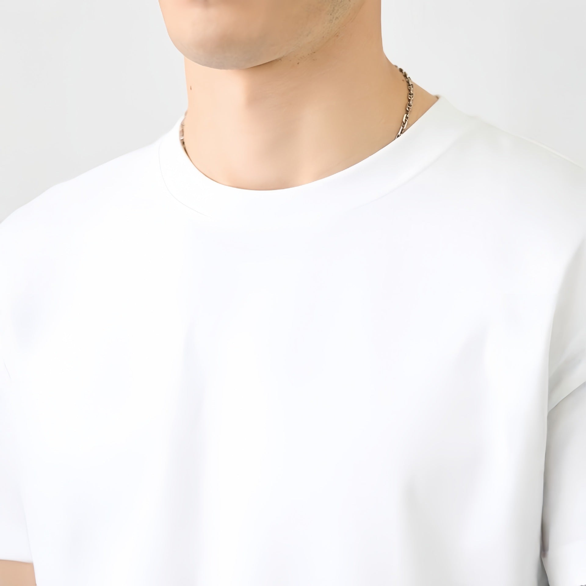 Men's 100% Cotton Short Sleeve T-Shirt – Loose Fit