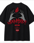 Men's Oversized Graphic Print T-Shirt - Retro Streetwear Tee