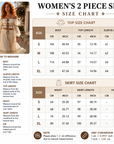 Women's Puff Sleeve TOP & Skirt Set – Elegant 2-Piece