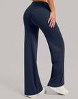 Women’s High-Waist Loose Fit Yoga Pants – Wide Leg Breathable Stretch Workout Pants