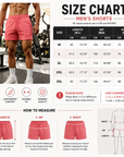 Men's Elastic Slim-Fit Training Shorts - Gym & Running