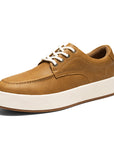 Herren Board-Schuhe aus echtem Leder – Retro-Spaltleder-Sneaker mit gepolsterter Einlegesohle, EU 38–44