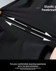 Men's High-Elasticity Ice Silk Nylon Shorts