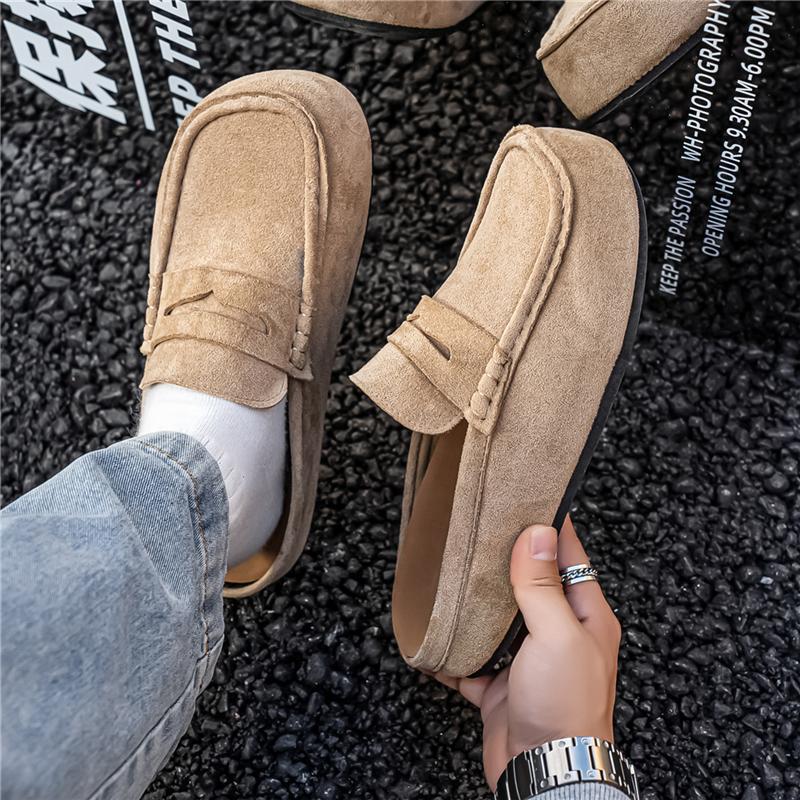 Breathable Slip-On Loafers for Men s