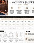 Damen Amerikanische Pelzkragenjacke – Locker geschnittener Vintage Streetwear Reversmantel