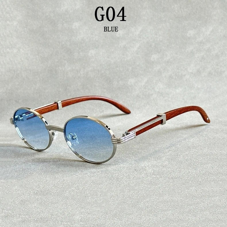 Men Polarized Oversized Round Sunglasses – TAC Lens UV Protection Lightweight Fashion Eyewear