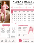 Women's Velvet Tracksuit Set – 3-Piece Hoodie Vest and Pants Fleece-Lined Casual Streetwear Outfit