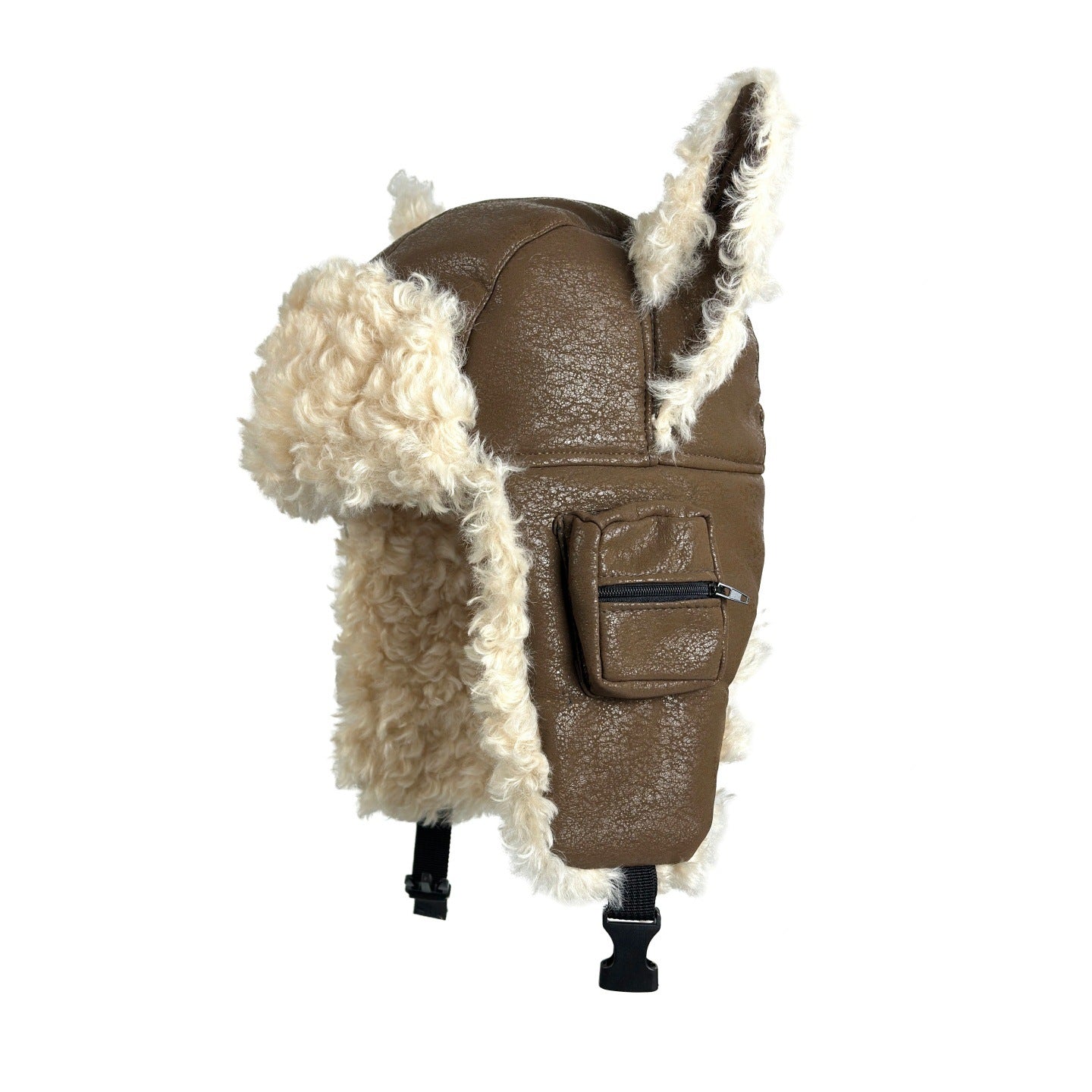 Women's Plush Ear Protection Winter Hat - Windproof Dome Cap