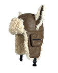 Women's Plush Ear Protection Winter Hat - Windproof Dome Cap