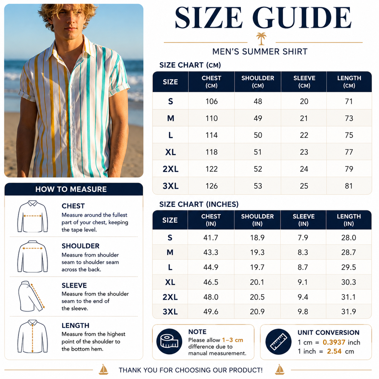 Men’s Floral Beach Shirt – Lightweight Short Sleeve Hawaiian Style Button-Up with Breathable Fabric &amp; Relaxed Fit for Summer Vacation Wear