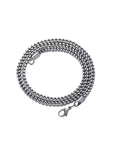 Men's Titanium Steel Geometric Chain Necklace