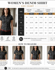 Women's Classic Slim Fit Short Sleeve Shirt – Button-Down Collar