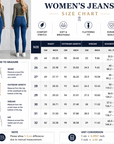 Women's High-Waist Skinny Jeans – Stretch Denim Pencil Pants