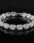 Women's Artificial Gemstones Bracelet – Affordable Luxury