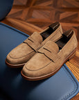 Herren Mokassins aus echtem Leder – Slip-On-Abendschuhe im britischen Stil aus Rindsleder, weiche Sohle, EU 37–46, 5 Farben
