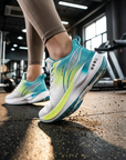 Women's Carbon Plate Running Shoes Lightweight Shock Absorption