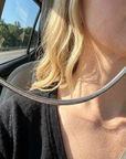Women's Geometric Gold-Plated Titanium Steel Necklace