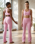 Women's High-Waist Wide Leg Yoga Pants – Bootcut Flare