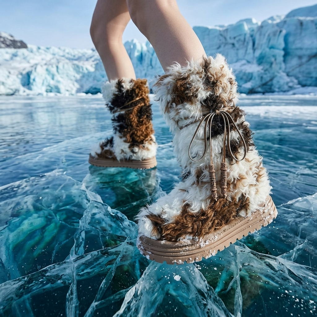 Women's Mid-Calf Snow Boots - Plush Lined, Non-Slip, Winter