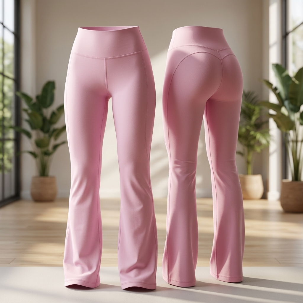 Women's High-Waist Wide Leg Yoga Pants – Bootcut Flare