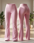 Women's High-Waist Wide Leg Yoga Pants – Bootcut Flare
