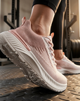 Women's Shock-Absorbing Lightweight Mesh Running Sneakers