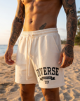 Men's Terry Cloth Casual Shorts – Relaxed Fit