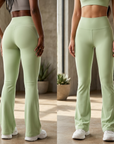 Women's High-Waist Wide Leg Yoga Pants – Bootcut Flare