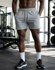 Men's Elastic Slim-Fit Training Shorts - Gym & Running
