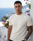 Men's Graphic Embroidery Short Sleeve T-Shirt